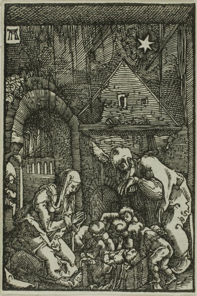 İnsanın Düşüşünden ve Kefaretinden Doğuş by Albrecht Altdorfer