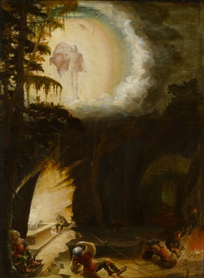 Diriliş, 1527 by Albrecht Altdorfer