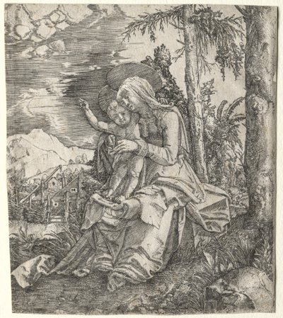 Bir Manzaradaki Bakire by Albrecht Altdorfer