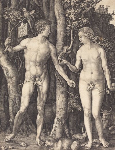 Adem ve Havva, 1504. by Albrecht Dürer