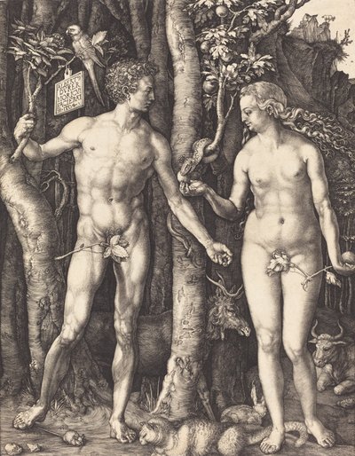 Adem ve Havva, 1504. by Albrecht Dürer