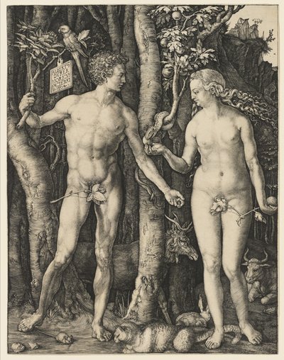 Adem ve Havva, 1504 by Albrecht Dürer