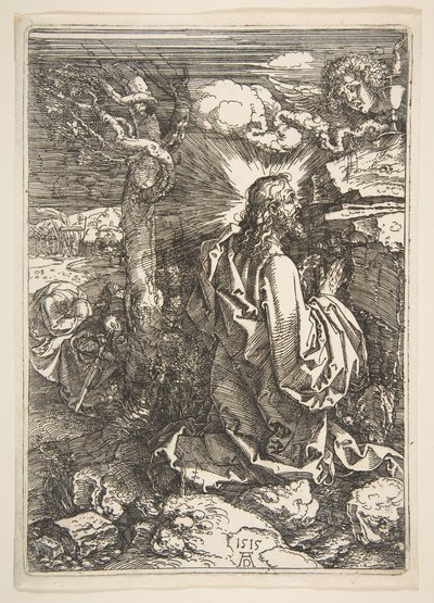 Bahçedeki Acı, 1515. by Albrecht Dürer