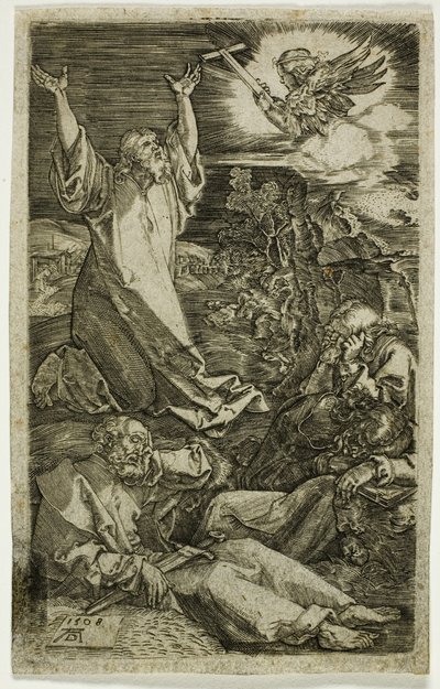 Oyulmuş Tutkudan Bahçedeki Acı by Albrecht Dürer