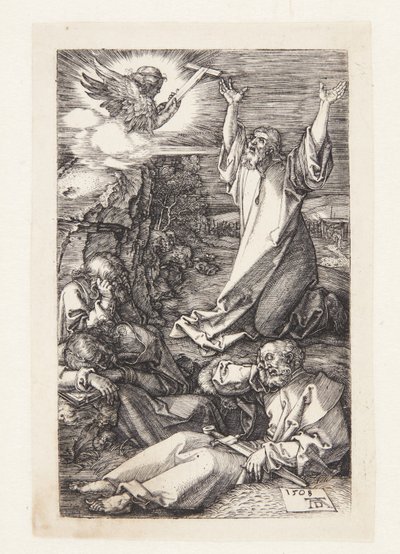 Bahçedeki ızdırap by Albrecht Dürer