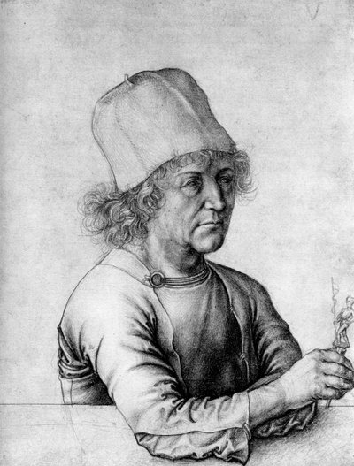 Yaşlı Albrecht Dürer, 1486, 1936 by Albrecht Dürer