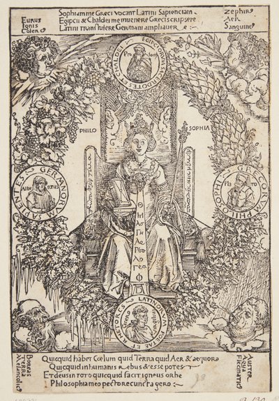 felsefe alegori by Albrecht Dürer