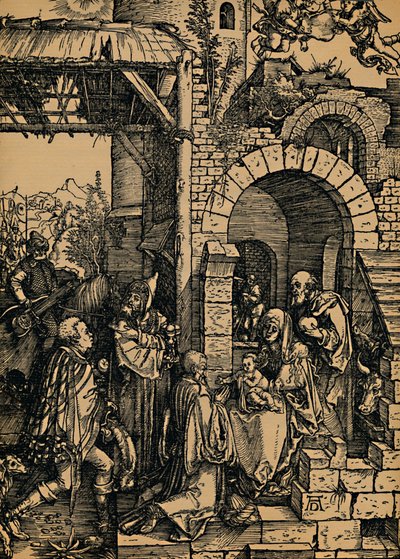 Kralların Hayranlığı, Kralların Hayranlığı, 1503-1504. by Albrecht Dürer