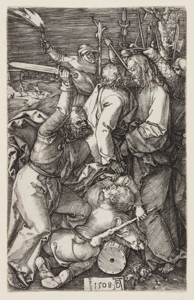 Oyulmuş Tutkudan İsa'nın İhaneti by Albrecht Dürer