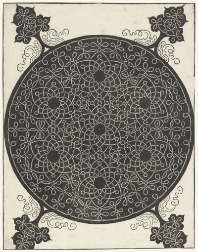 Yedi çiçek şeklinde motifli nakış örneği by Albrecht Dürer