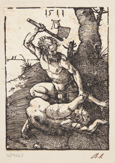 Habil'i Öldüren Kabil by Albrecht Dürer