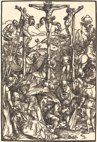Üç Haçlı Calvary by Albrecht Dürer
