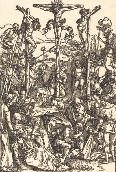 Üç Haçlı Calvary, c. 15041505. by Albrecht Dürer