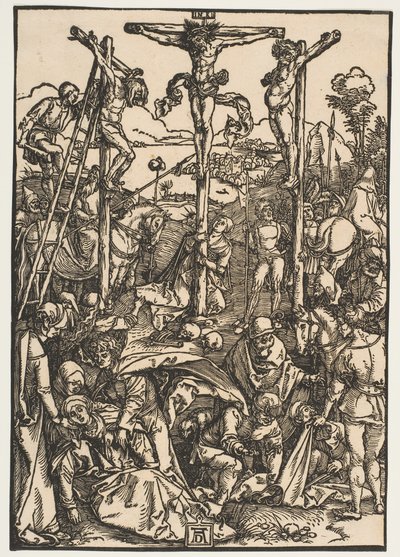 Üç Haçlı Calvary, ca. 1503. by Albrecht Dürer