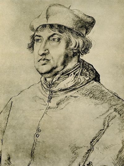 Brandenburg Kardinal Albrecht by Albrecht Dürer