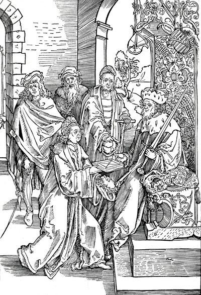 Celtes, Kitabını Saksonya Seçmenine Sunuyor, 1501 1906 by Albrecht Dürer