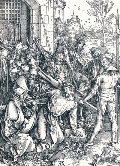 Haçı Taşıyan İsa, 1498 1906. by Albrecht Dürer