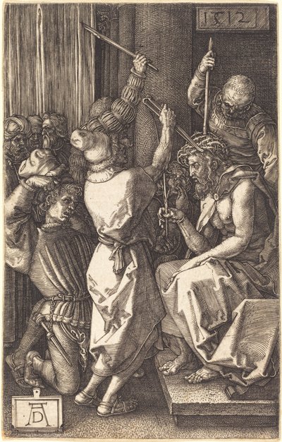 Dikenlerle Taçlandırılan İsa by Albrecht Dürer