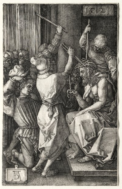 Dikenlerle Taçlandırılan İsa by Albrecht Dürer