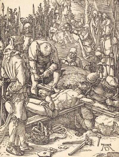 İsa Çarmıha Çivilenmiş, muhtemelen c. 15091510. by Albrecht Dürer