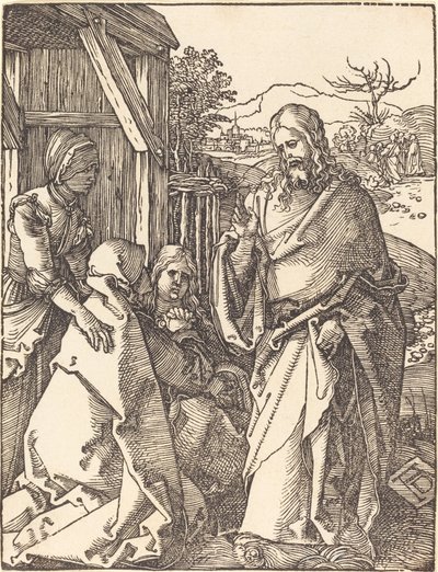Mesih Annesinden Ayrılıyor by Albrecht Dürer