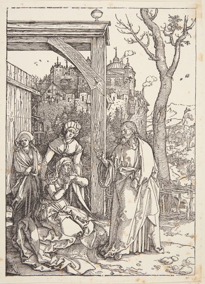 İsa Annesinden Ayrılırken by Albrecht Dürer