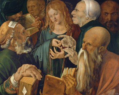 Doktorlar Arasında İsa, 1506 by Albrecht Dürer