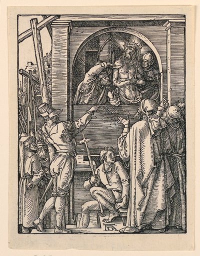 Küçük Tutku Serisinden İnsanlardan Önce İsa (Ecce Homo) by Albrecht Dürer