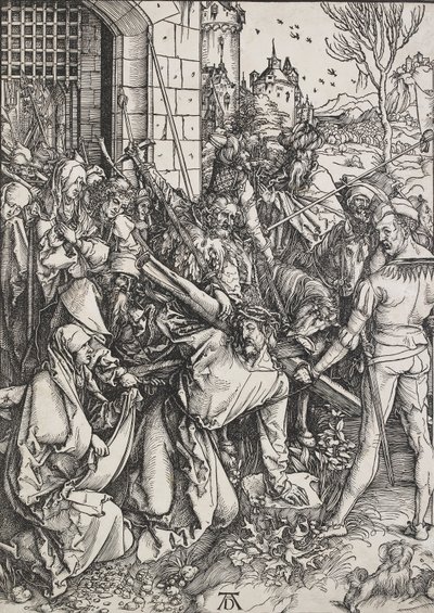 Haçı taşıyan İsa, 1498-1499 by Albrecht Dürer