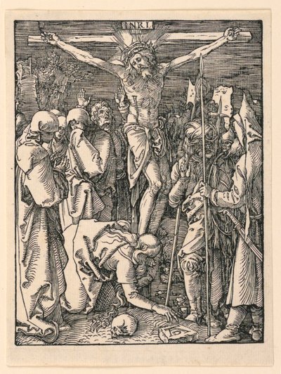 Küçük Tutku Serisinden Haç Üzerinde İsa (Çarmıha Gerilme), by Albrecht Dürer
