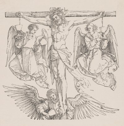 İsa çarmıhta. by Albrecht Dürer