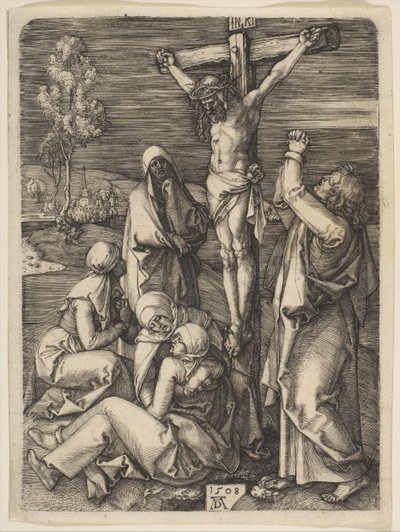Çarmıhtaki İsa, 1508. by Albrecht Dürer