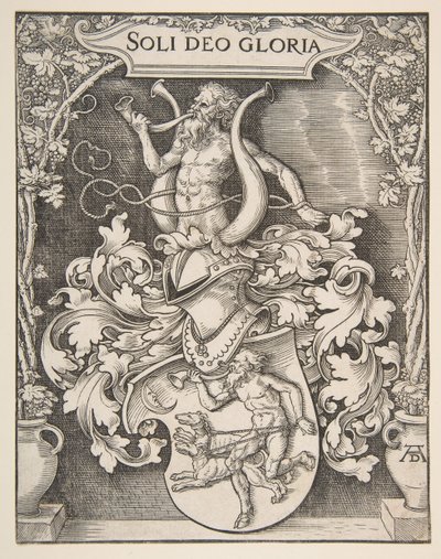 Johann Tscherte.n.d. Arması by Albrecht Dürer