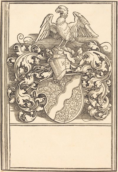 Michael Behaim Arması by Albrecht Dürer