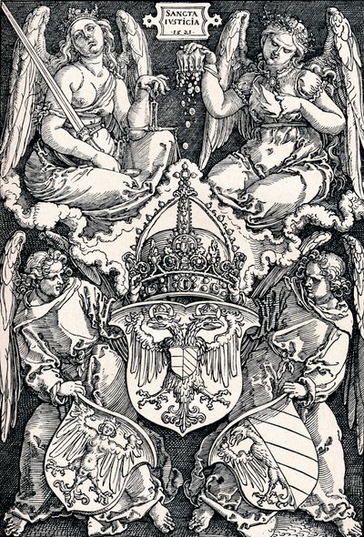 Nürnberg Şehri Arması, 1521 1906. by Albrecht Dürer