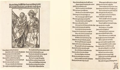 Ölüm ve Lansquenet by Albrecht Dürer