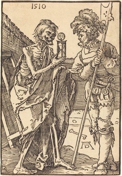 Ölüm ve Lansquenet by Albrecht Dürer