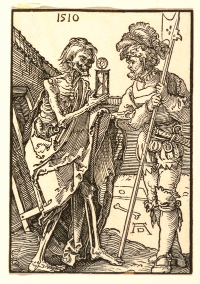 Ölüm ve Lansquenet by Albrecht Dürer