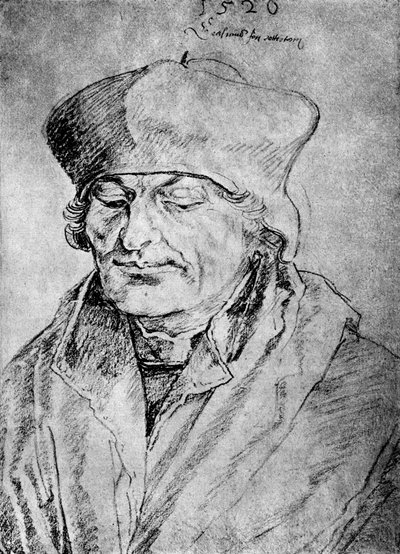 Desiderius Erasmus, 1520, 1936 by Albrecht Dürer
