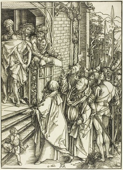 Ecce Homo - Büyük Tutkudan Mesih'in Sunumu by Albrecht Dürer