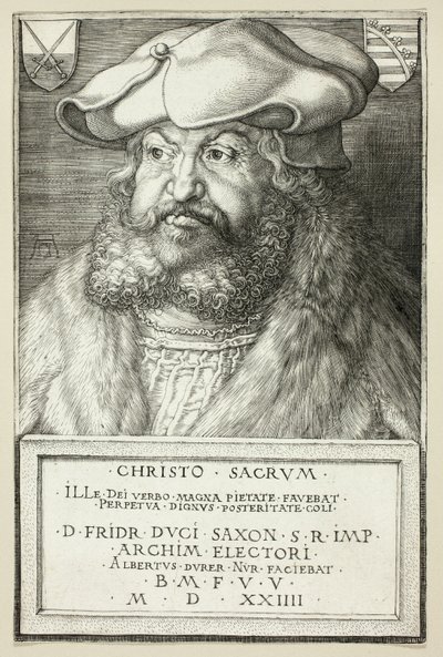 Seçmen Frederick Saksonya Bilgesi by Albrecht Dürer
