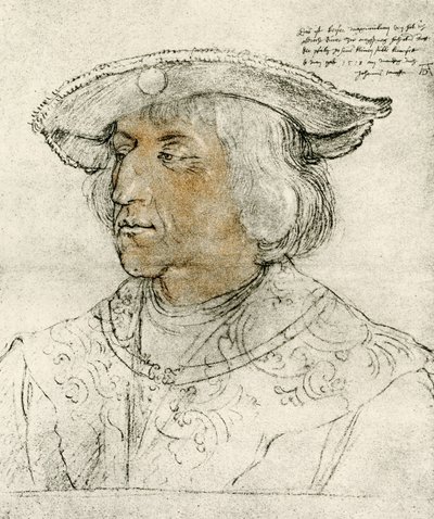 İmparator Maximilian I by Albrecht Dürer