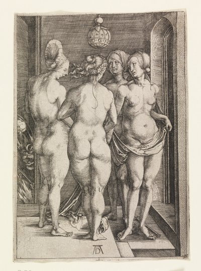 Dört Çıplak Kadın (Dört Cadı) by Albrecht Dürer