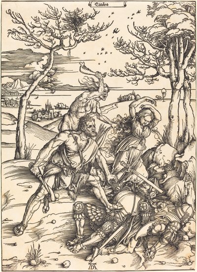 Herkül Fetheden Cacus ("Erkül") by Albrecht Dürer