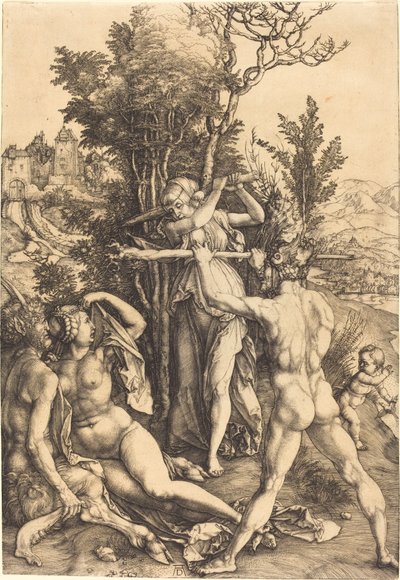 Herkül kavşakta by Albrecht Dürer