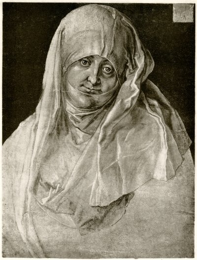 Bir havari için perdelik çalışması by Albrecht Dürer