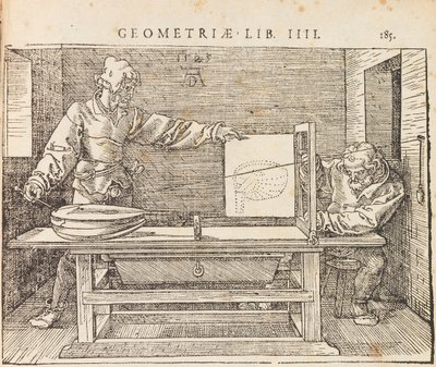 Institutionum geometrikae libri quatuor, 1528 by Albrecht Dürer