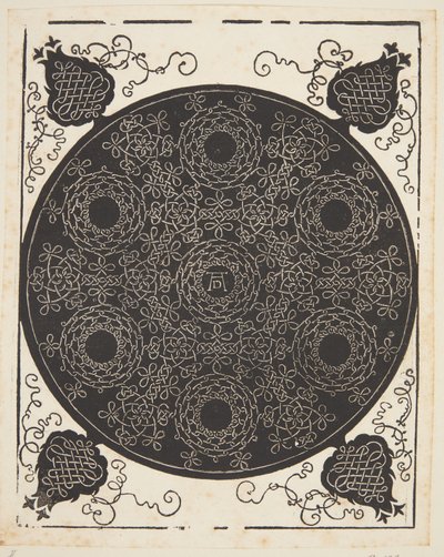 Yedi Çelenk ile Geçmeli Kordon Deseni by Albrecht Dürer
