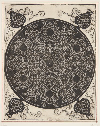Yedi Çelenk ile Geçmeli Kordon Deseni by Albrecht Dürer