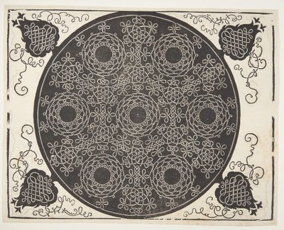 Yedi Çelenk ile Geçmeli Kordon Deseni by Albrecht Dürer